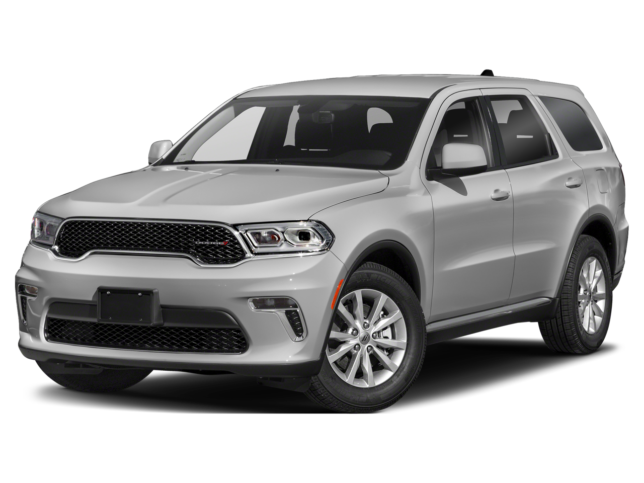 2021 Dodge Durango R/T in Destroyer Gray Clearcoat — front three-quarter view