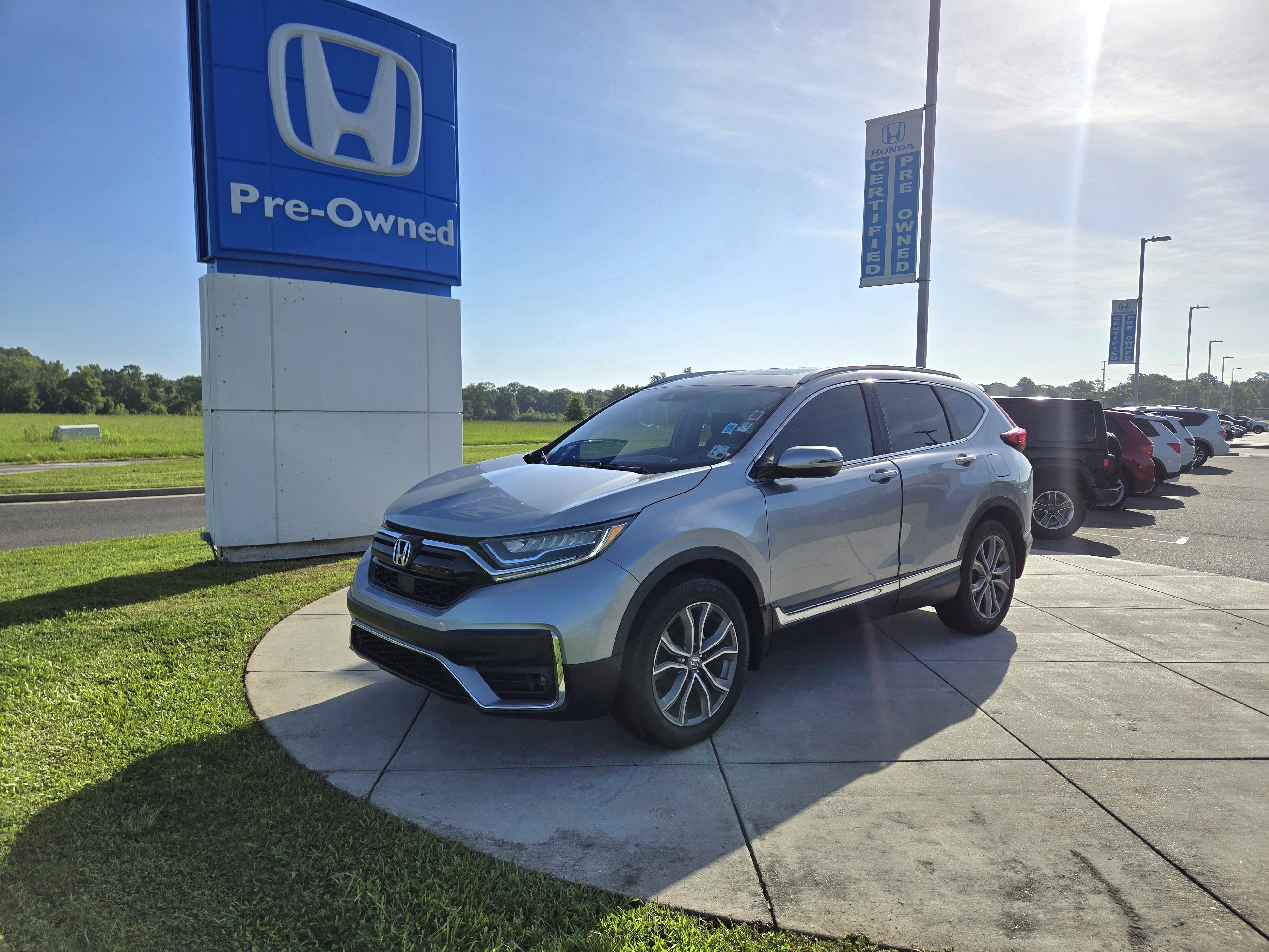 2020 Honda CR-V — side profile view
