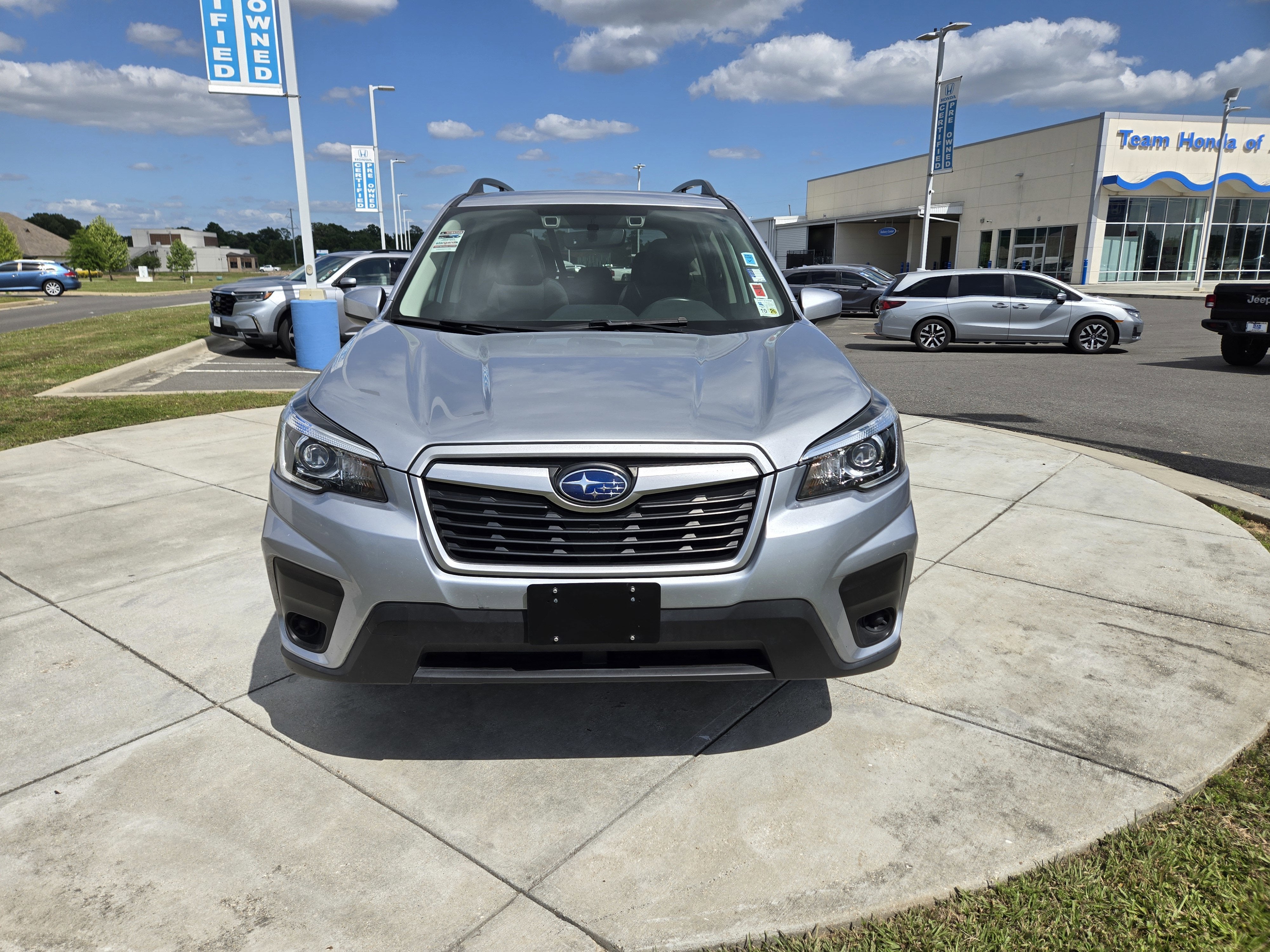2020 Subaru Forester — rear three-quarter view