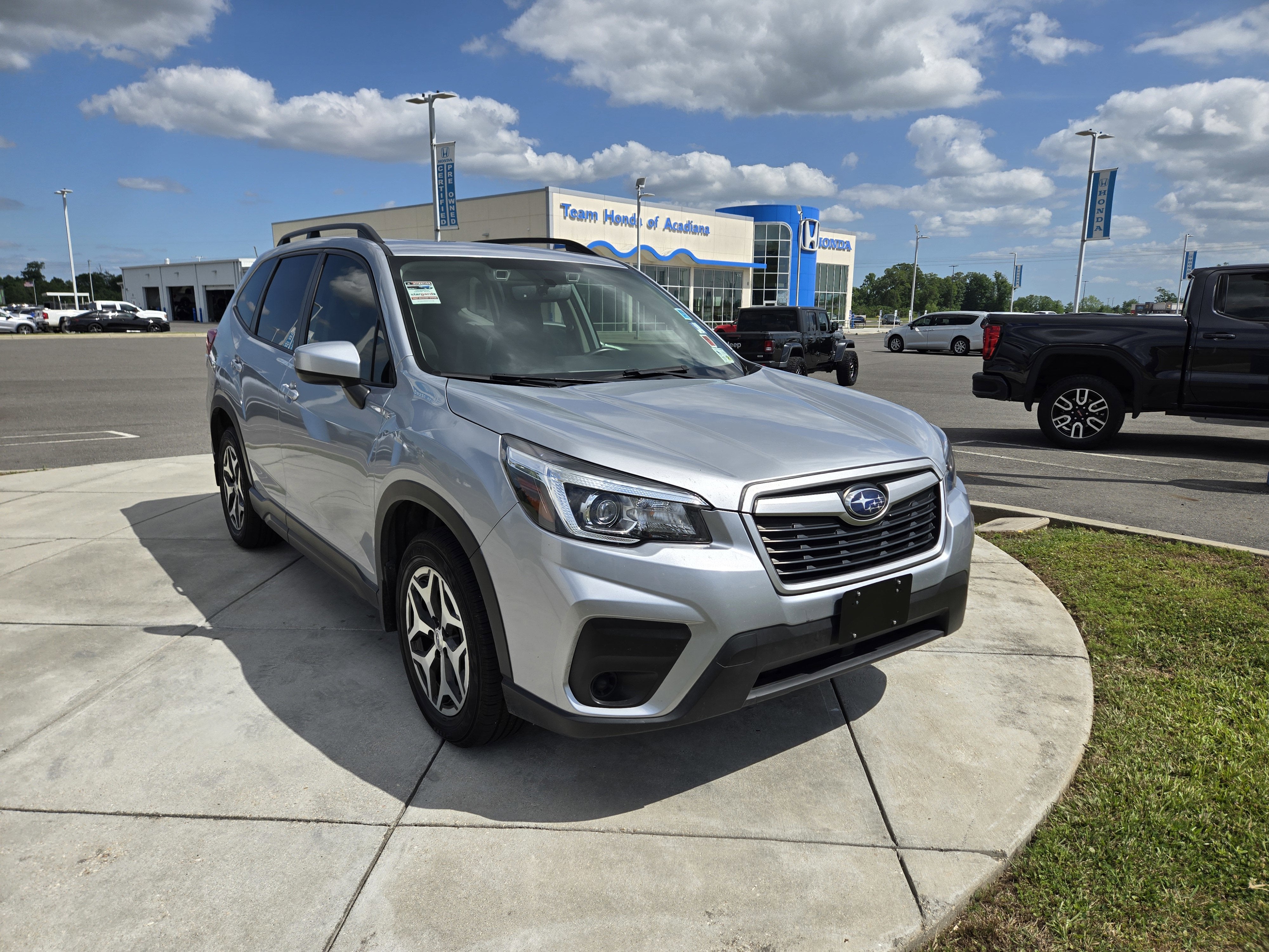 2020 Subaru Forester — interior view